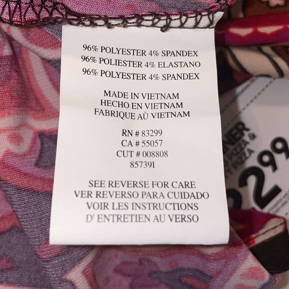 New With Tags Tiana B. Colorful Dress Boho Women’s Size 4 - Picture 8 of 9